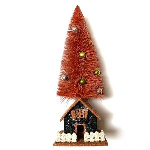 Bethany Lowe Bottlebrush Tree Haunted House